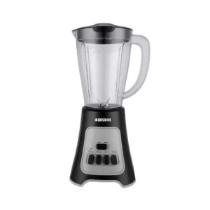 BRUHM 1.5 L BLENDER BBP-15400PPB – ,3 SPEEDS,400W COPPER MOTOR /BLACK & SILVER